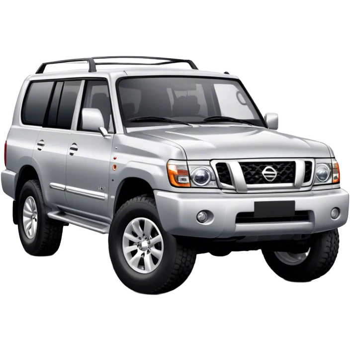 Nissan Patrol y62 - Nissan (Model Year: 2022) (Iconic colour: Silver) emoji