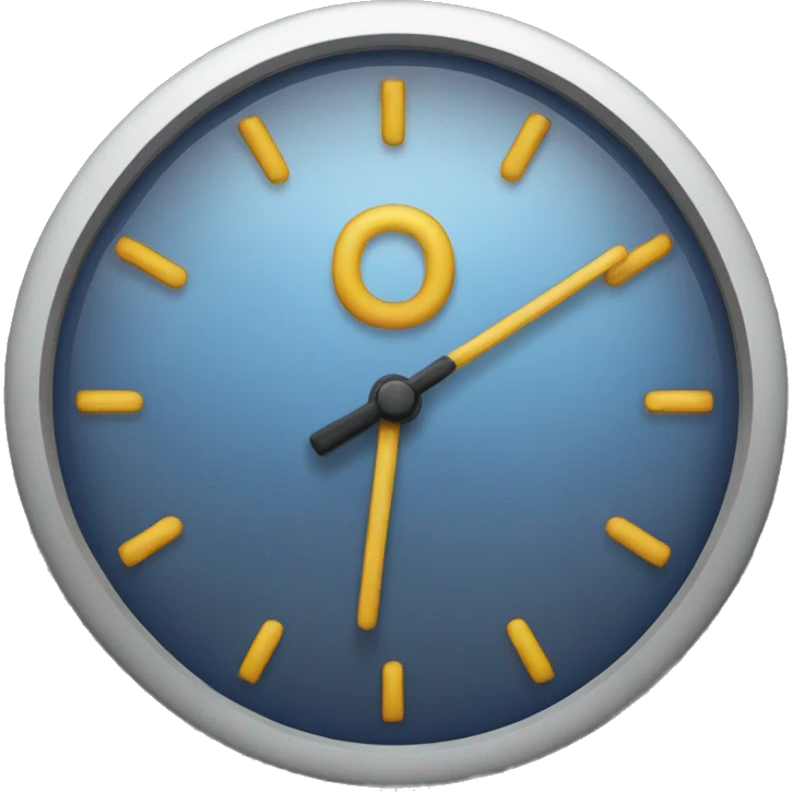 6 o'clock time emoji
