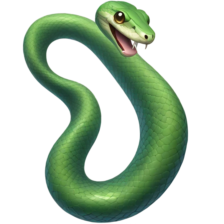 Slithering snake emoji