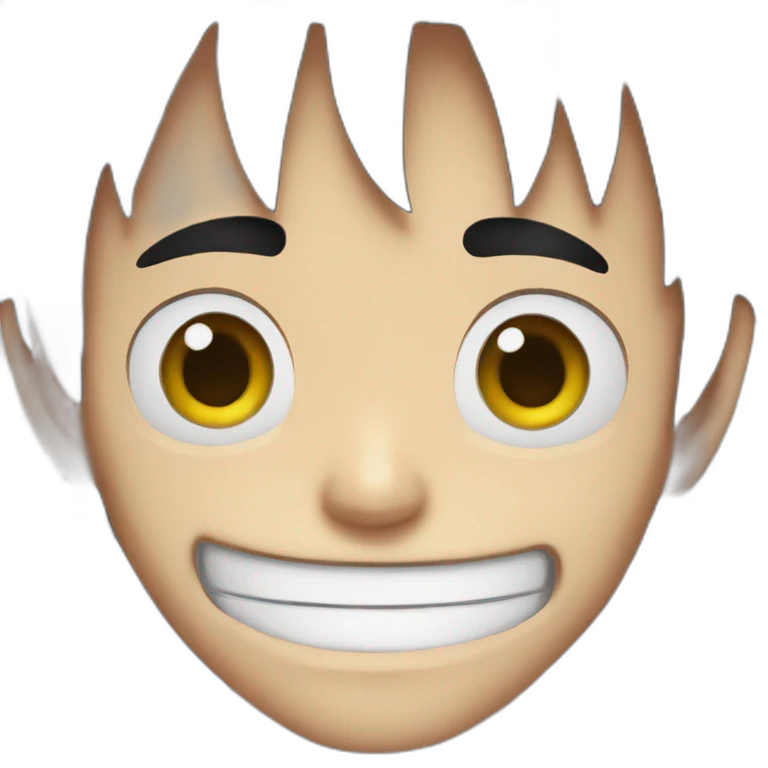 Luffy emoji