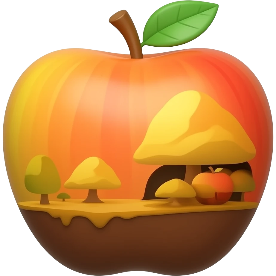 Quiero un arbol estilo Apple 3d emoji