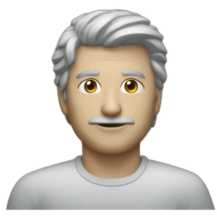 un héron emoji