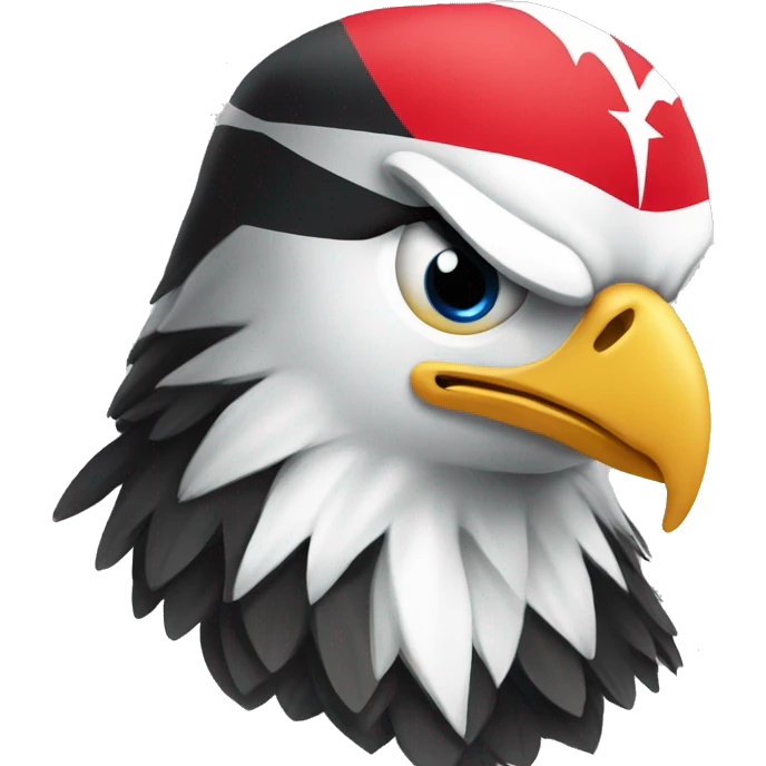 beşiktaş and eagle and logo emoji