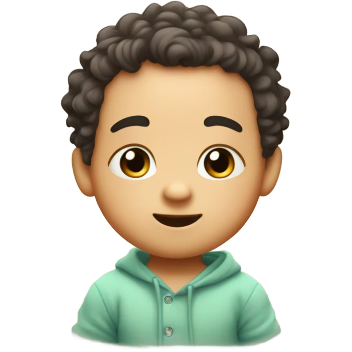 cute baby boy emoji
