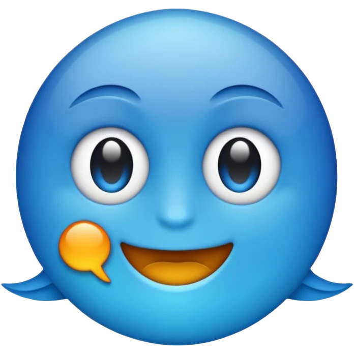 Check blue emoji