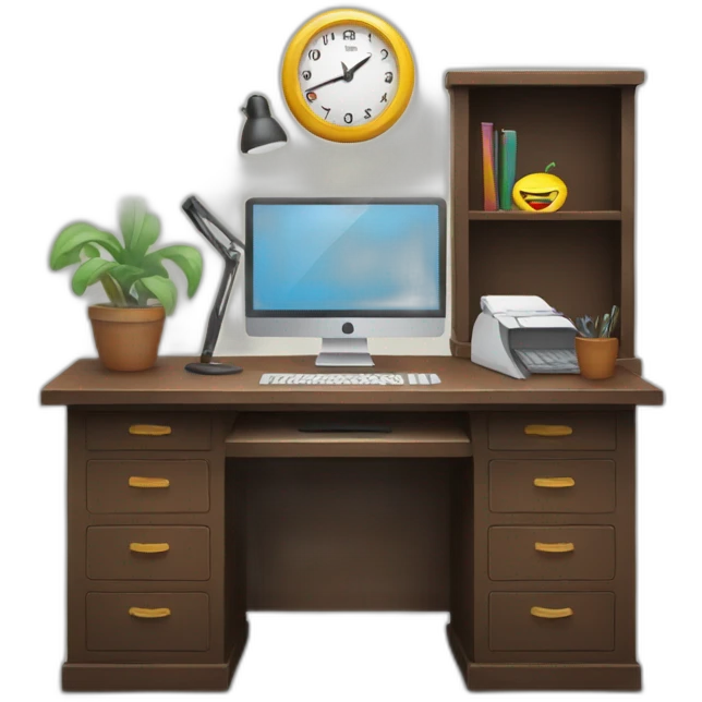 web developers desk emoji