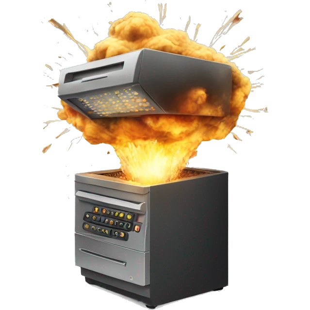 one date server exploding emoji