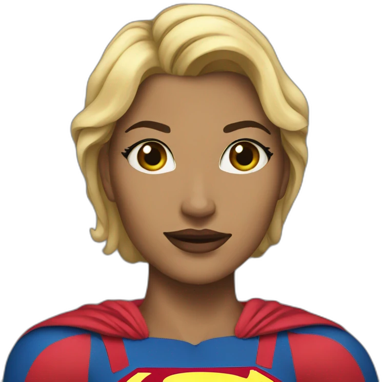 superwoman pretty emoji