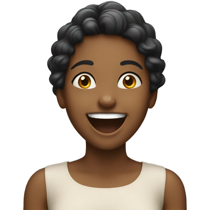 girl laughing  emoji