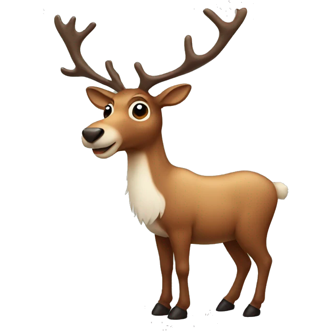 Reindeer emoji