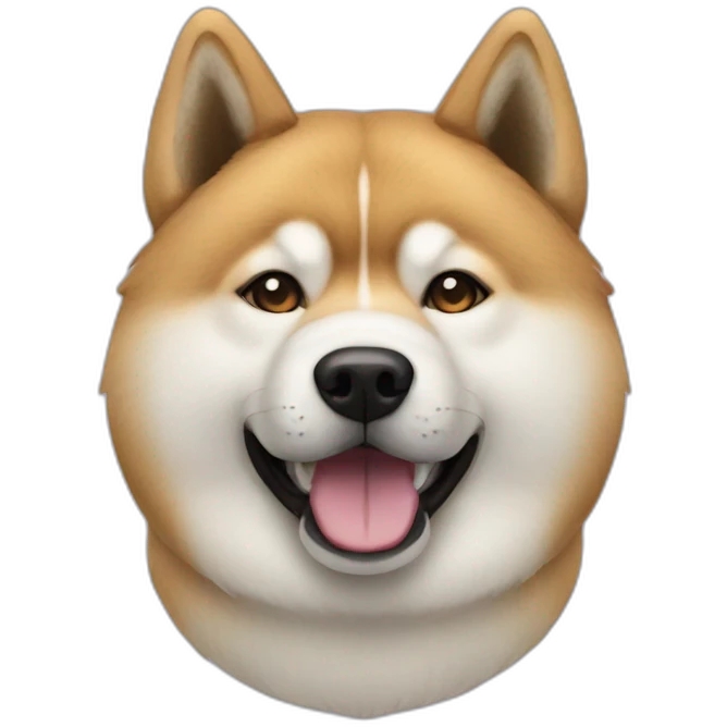 akita inu emoji