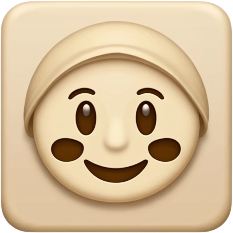 Sand colored emojis visualizing daily planning on an iPad  emoji