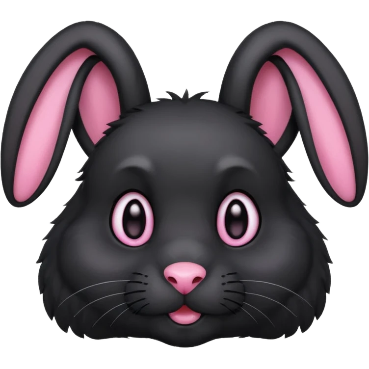 conejo negro emoji