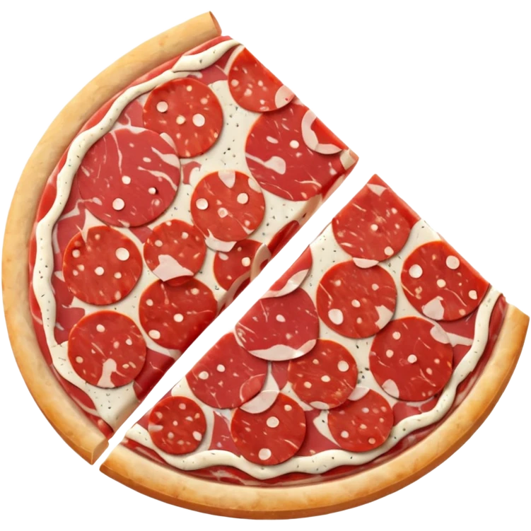 Salame slice emoji