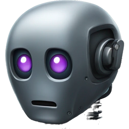 dark machine robot emoji