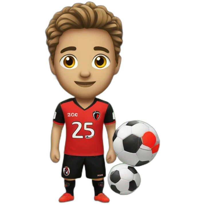 Stade rennais football club emoji
