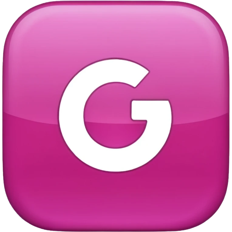 pink at symbol emoji