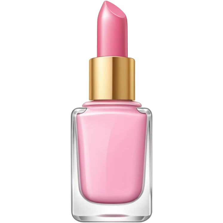 Light pink lip oil emoji