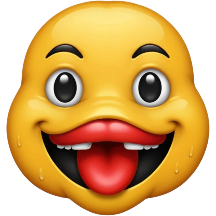 Black mouth muzzle nuzzle  emoji