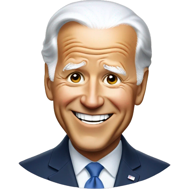 Happy Biden emoji