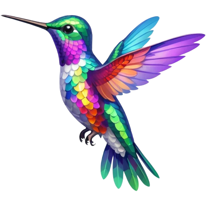 hummingbird emoji