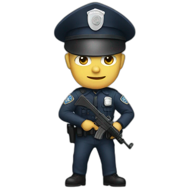 Raid police emoji