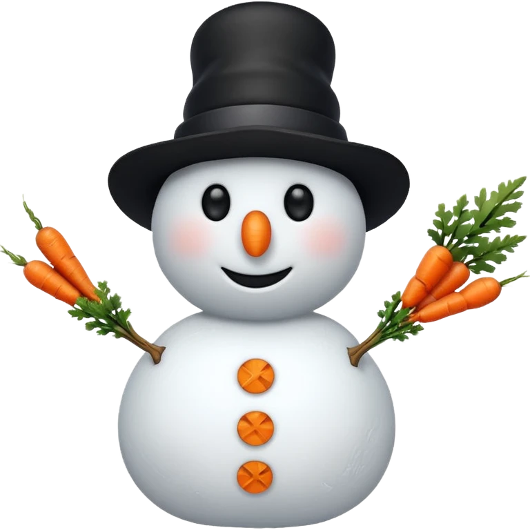 Cross eye snowman emoji