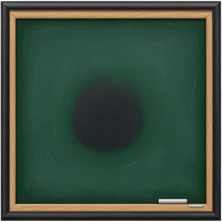 green black board emoji
