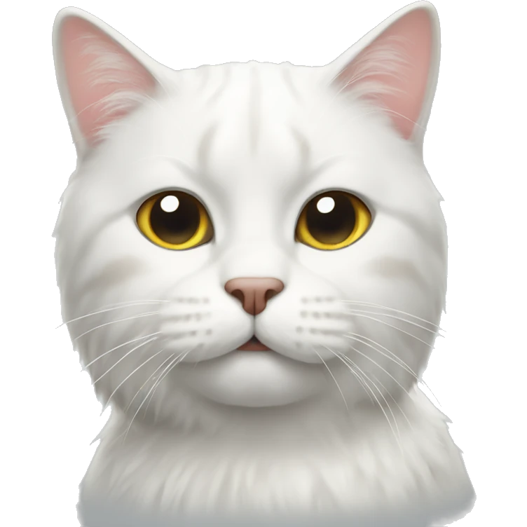 White scotlqnd cat emoji