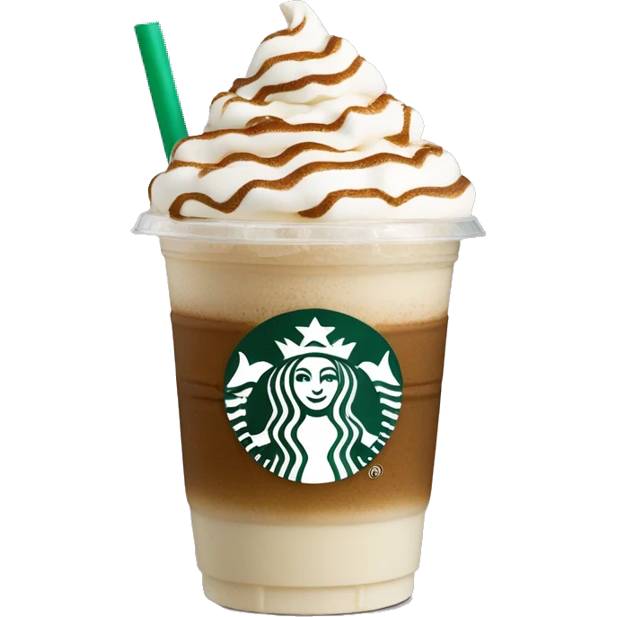 Starbucks frappe emoji