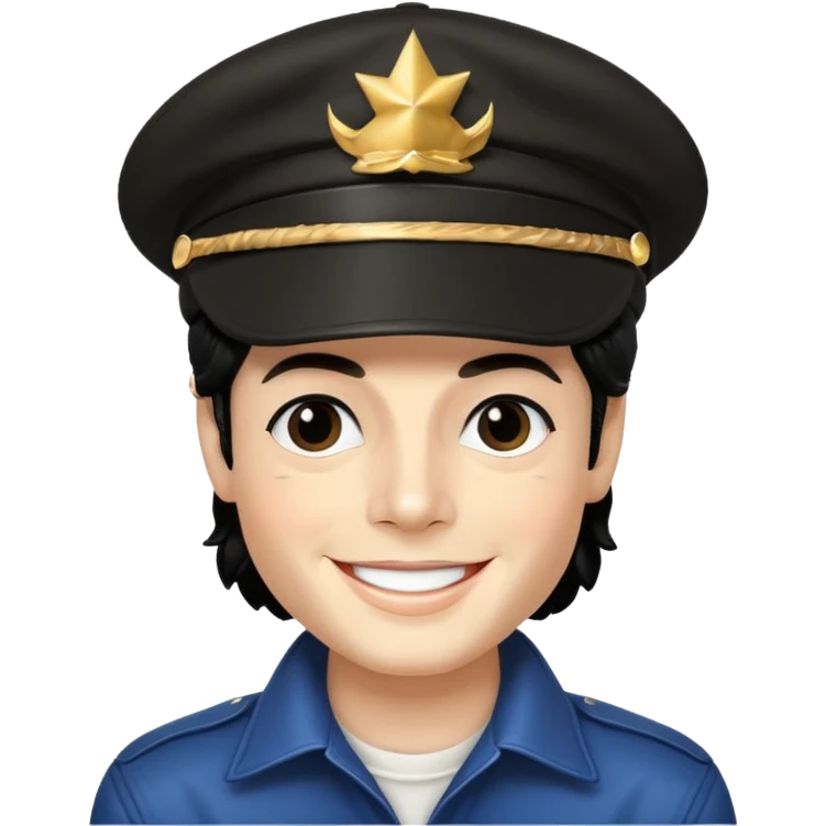 michael jackson with cap  emoji