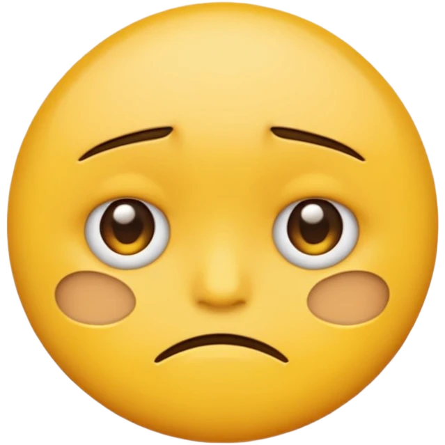a sad emoji emoji