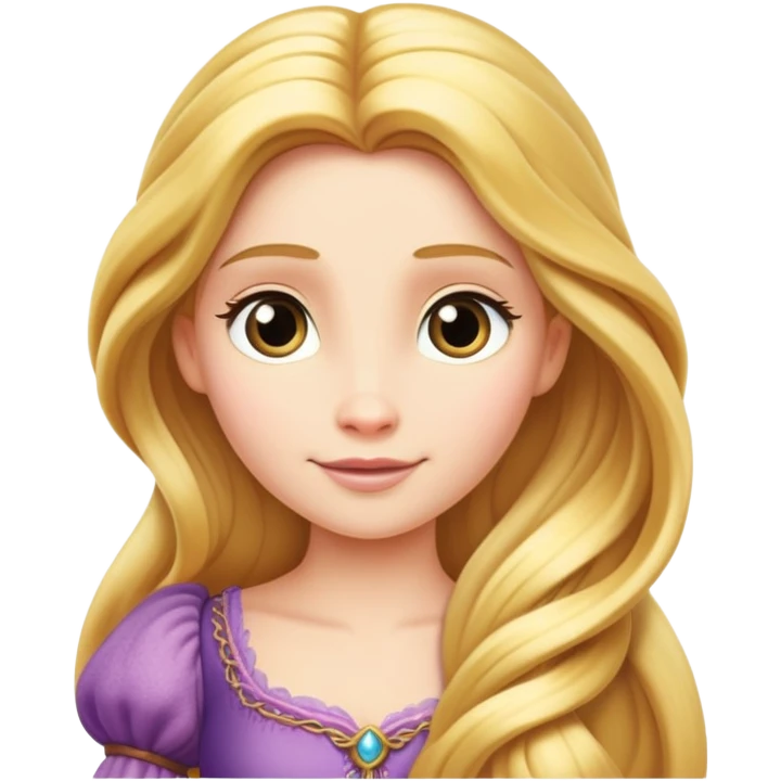 Rapunzel emoji