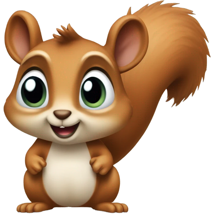 Shocked squirrel  emoji
