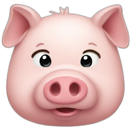 Gym pig emoji