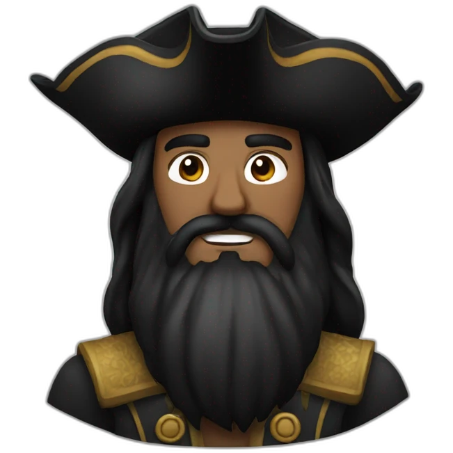 blackbeard emoji