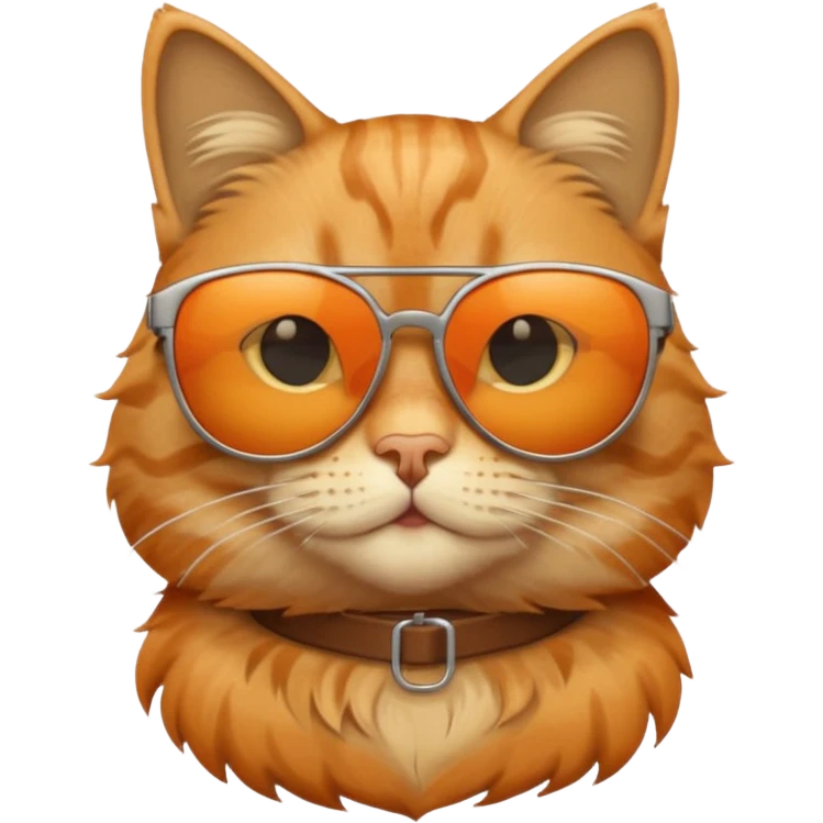 Cat wearing sunglasses emoji
