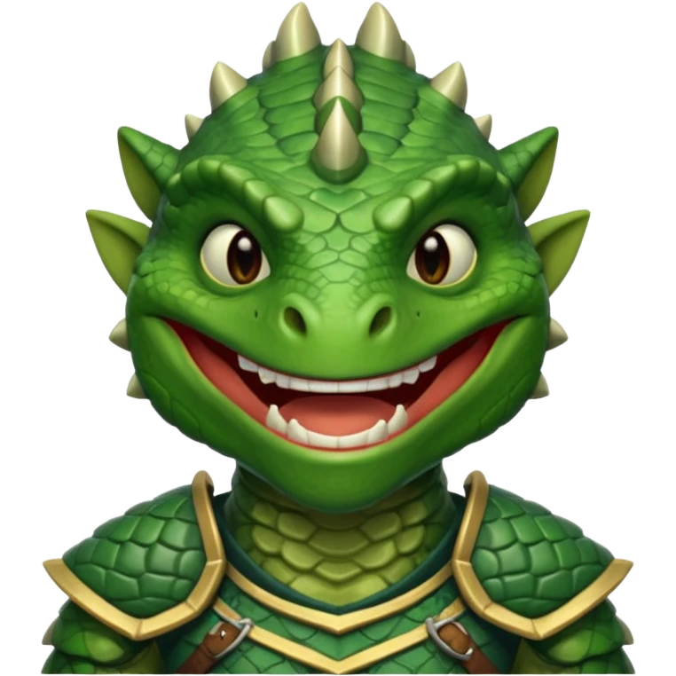 argonian warrior laughing emoji