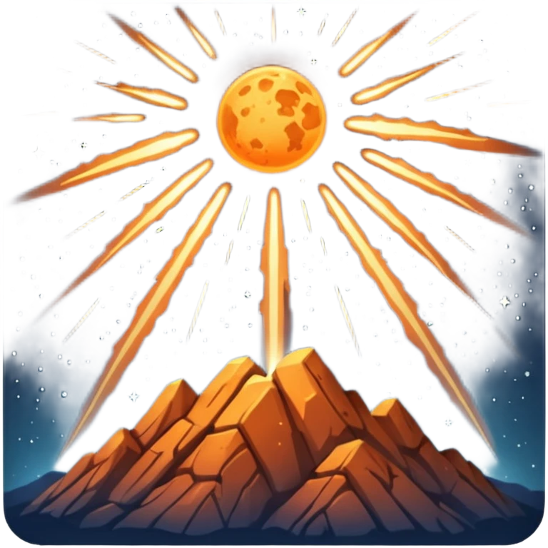 meteor shower emoji