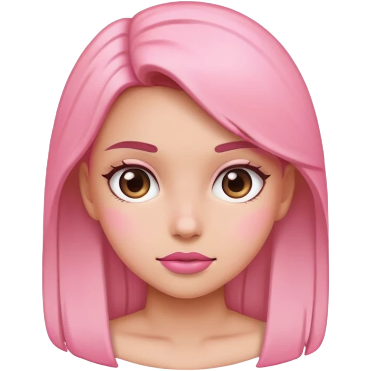 Girl pink emoji