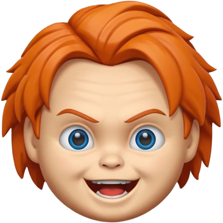 Un emojin de chuky emoji