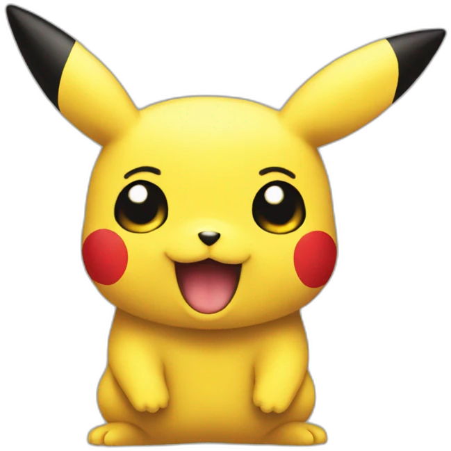 Pickachu emoji