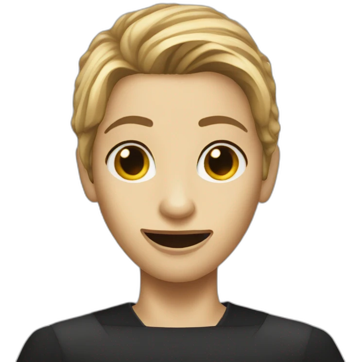 Buffy the vampire saluer emoji