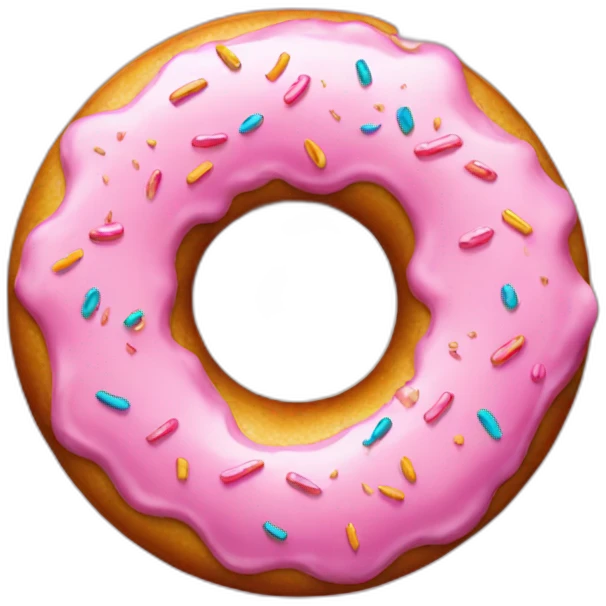 Shining donuts emoji