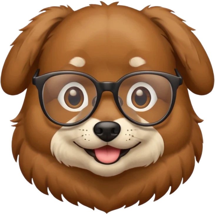 gözlüklü hayvanlar emoji