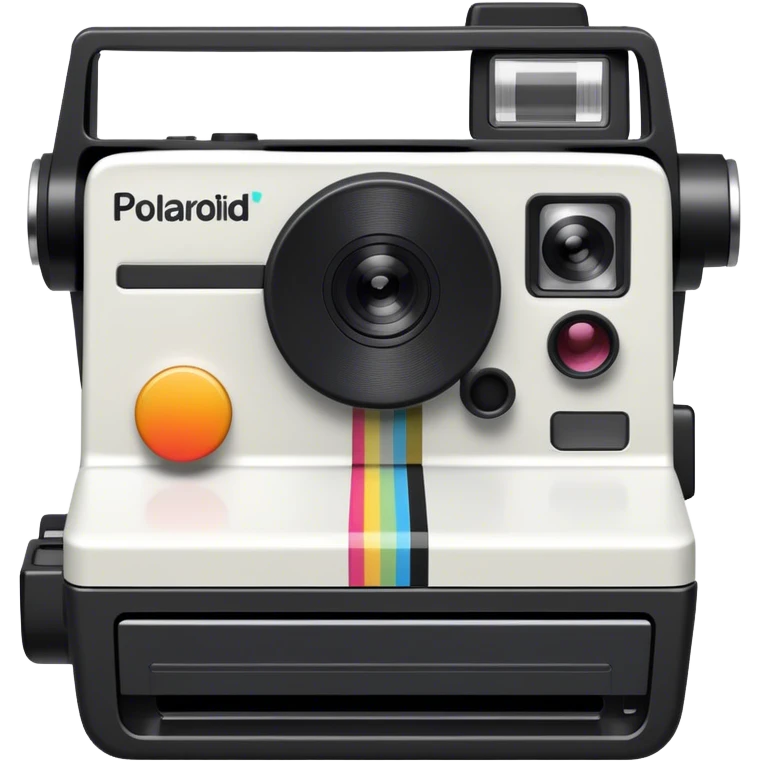 Polaroid camera emoji