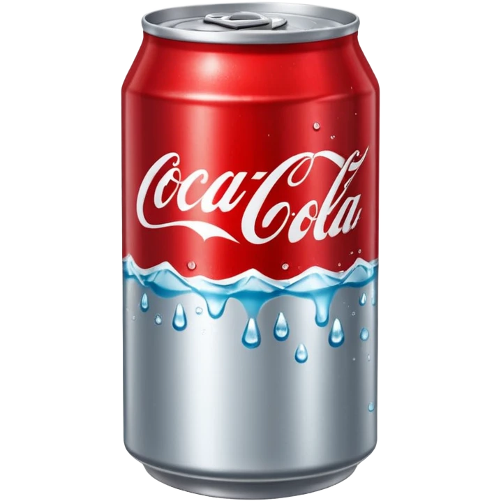 Coca cola in lattina
 emoji