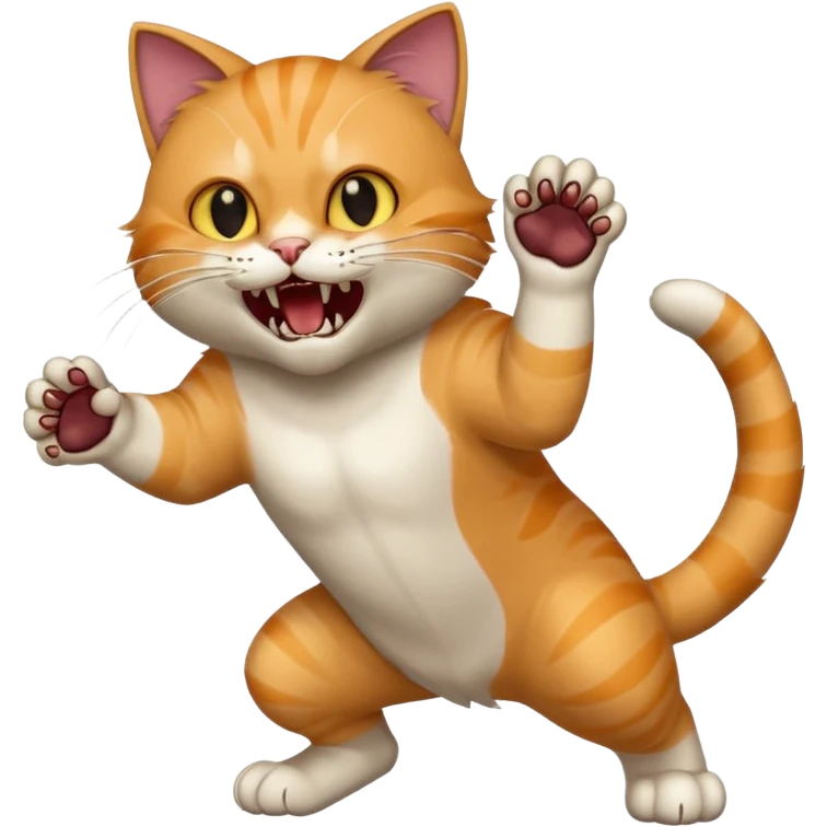 cat attack emoji