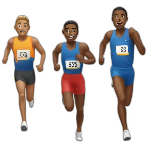 Courir emoji