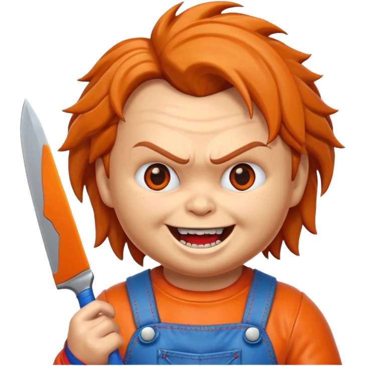 Un emojin de chuky emoji